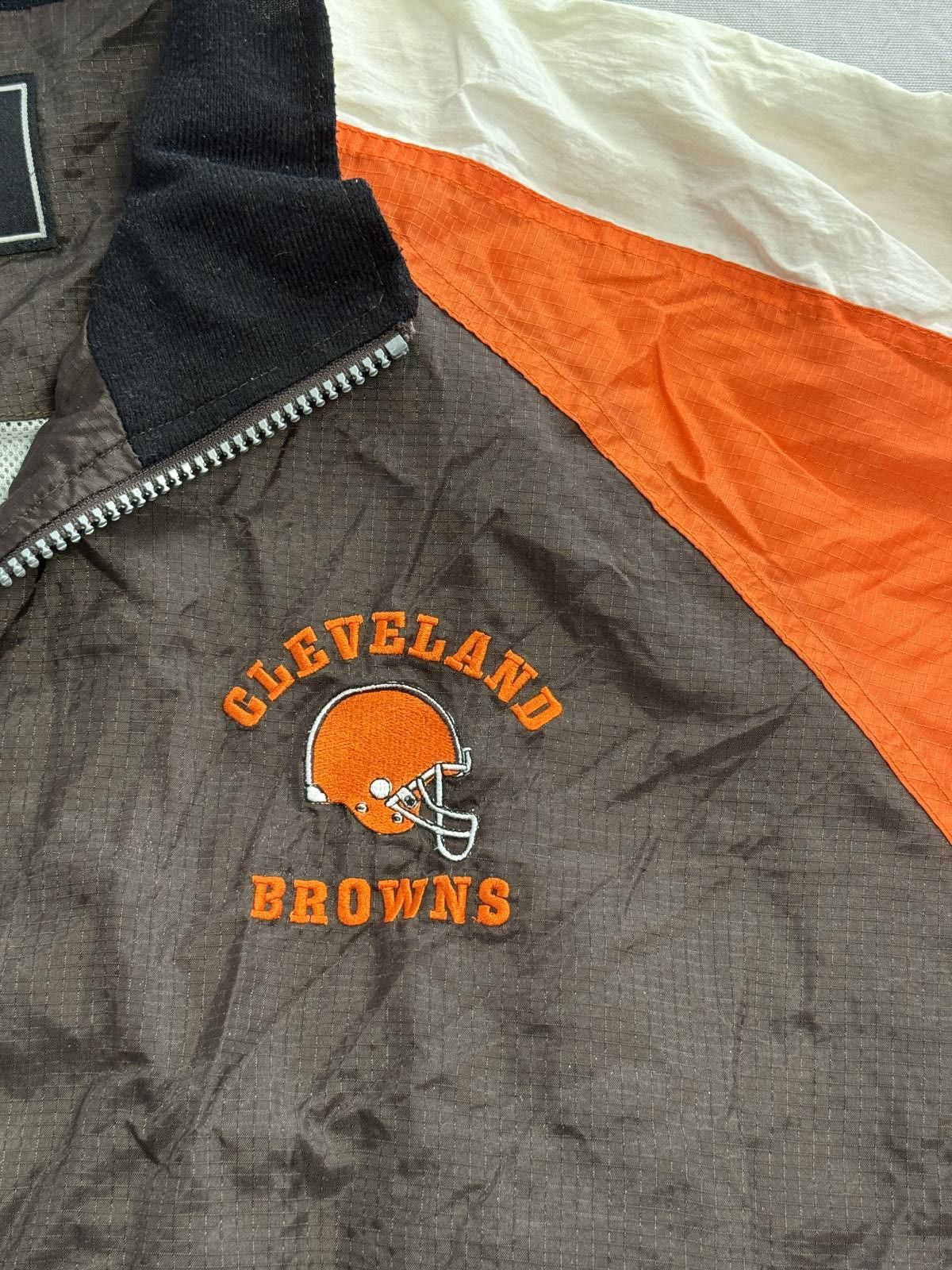 Starter Starter Cleveland Browns Jacket Worldwide Backers Zip Up 3XL Size US XXL / EU 58 / 5 - 4 Thumbnail