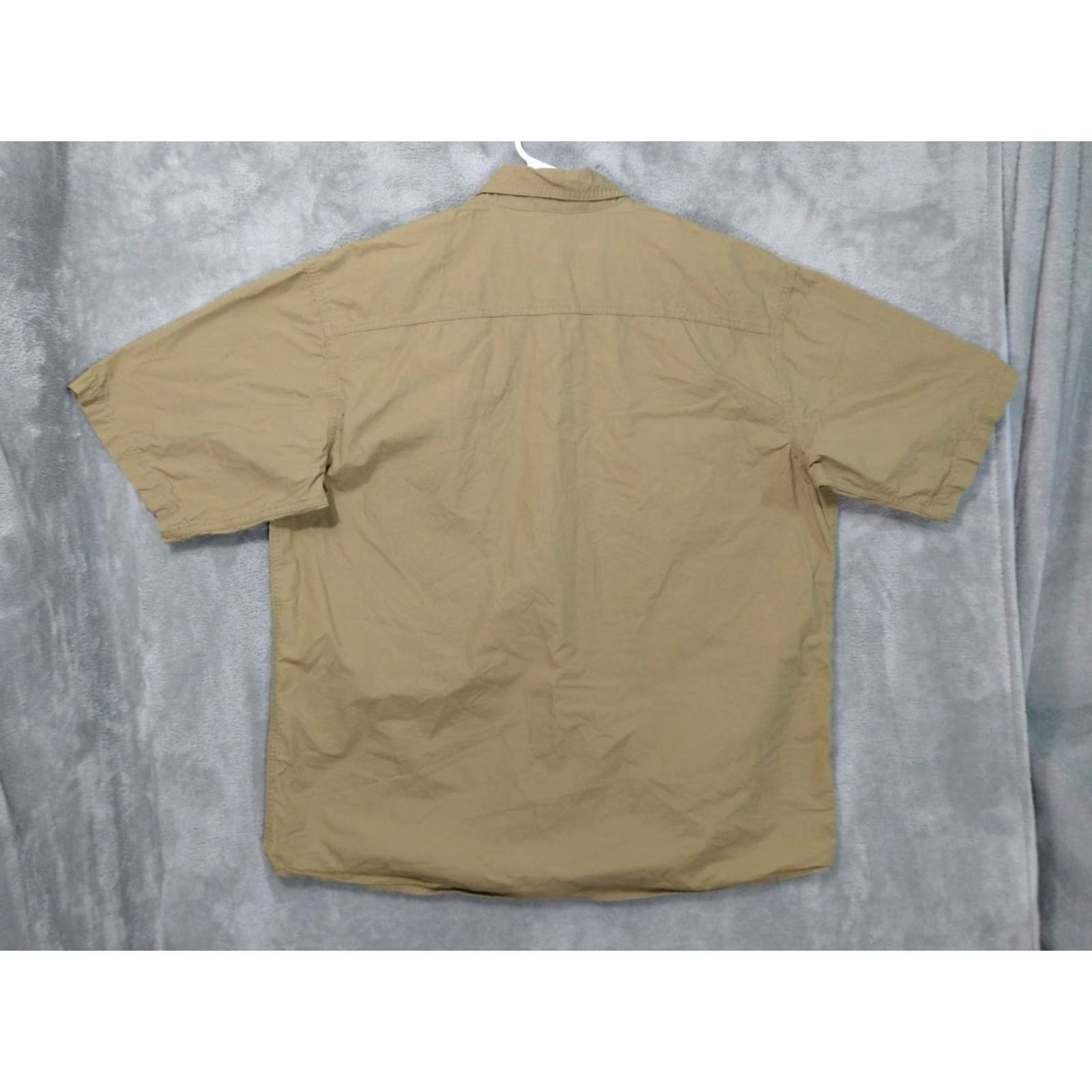 Eddie Bauer Eddie Bauer Shirt Mens XL Green Safari Short Sleeve Ripstop Pockets Cotton Size US XL / EU 56 / 4 - 2 Thumbnail