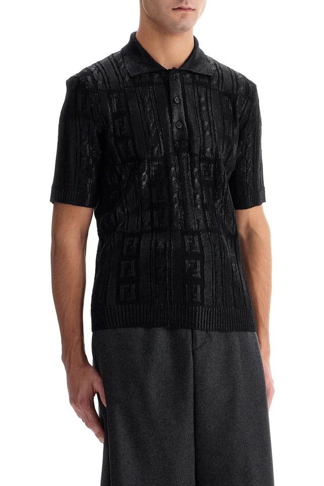 Fendi o1s1wg110925 Polo Shirt in Black Size US S / EU 44-46 / 1 - 2 Thumbnail