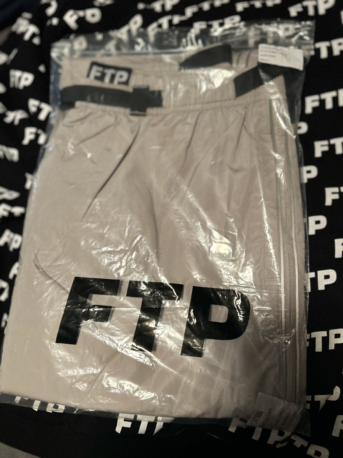 Fuck The Population FTP nylon track pant! STONE Size US 36 / EU 52 - 2 Thumbnail
