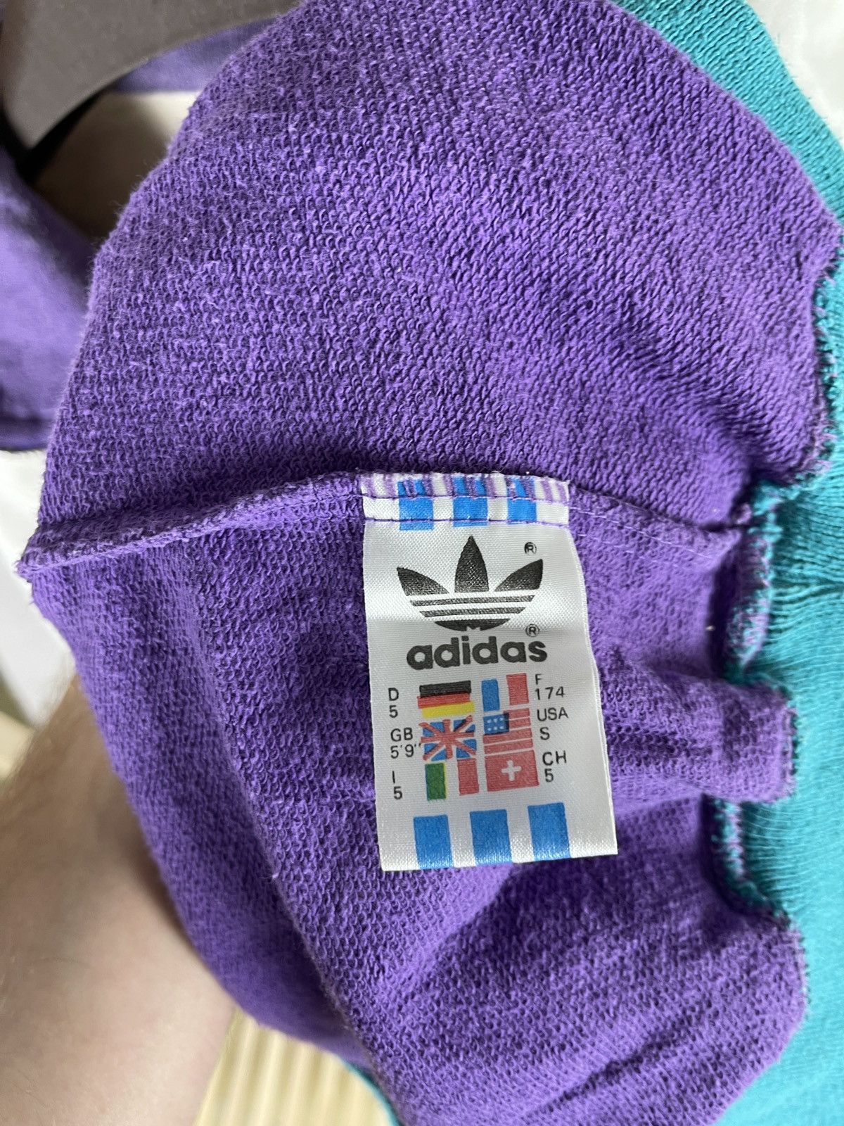 Adidas Adidas Hang Glider vintage 90s how the eagle flies anorak Size US S / EU 44-46 / 1 - 12 Thumbnail