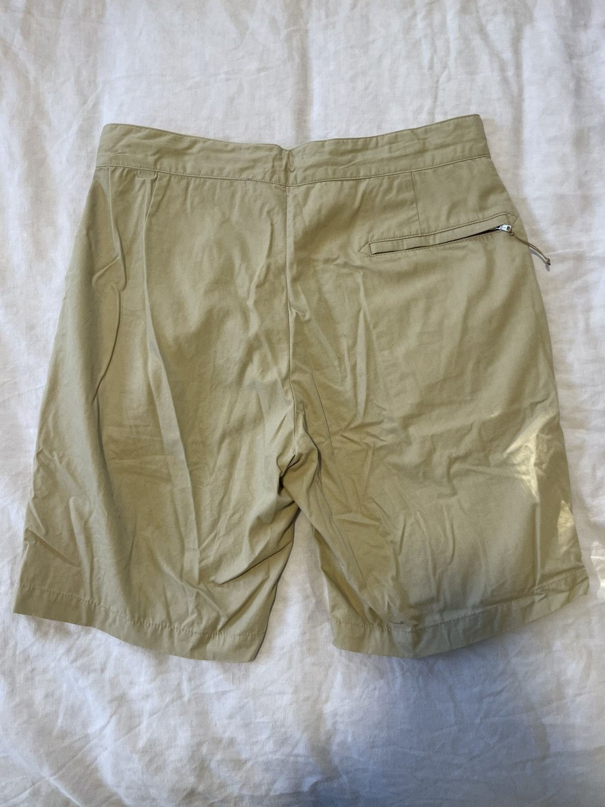 Engineered Garments Engineered Garments Pleated Shorts Beige Size US 30 / EU 46 - 2 Thumbnail