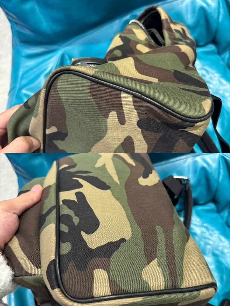 Saint Laurent Paris Saint laurent paris Camouflage canvas backpack 2506-Nextarr Size ONE SIZE - 7 Thumbnail