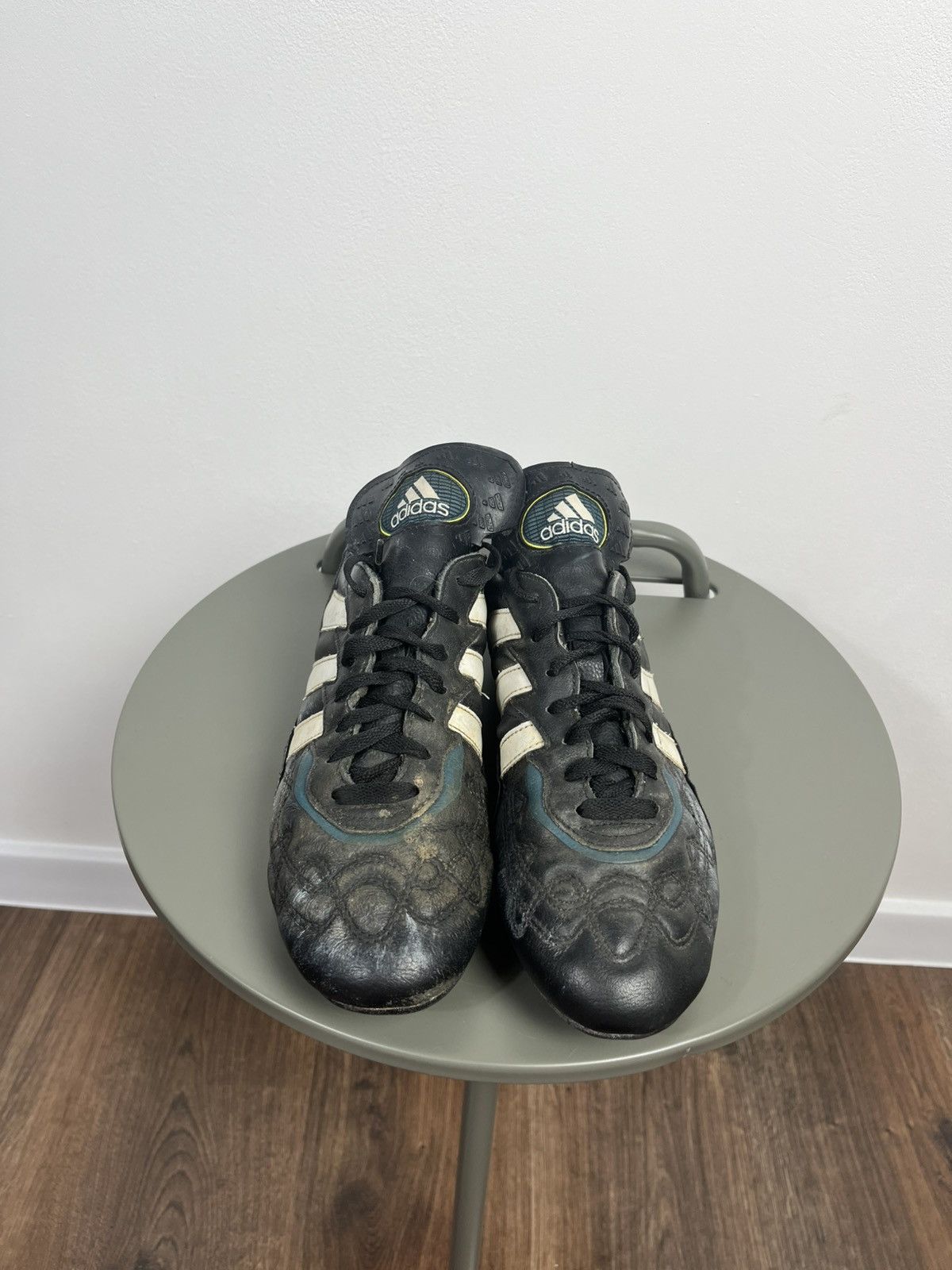 Adidas × Vintage Adidas Predator Touch 1996 Soccer Cleats Black White US 8.5 Size US 8.5 / EU 41-42 - 2 Thumbnail