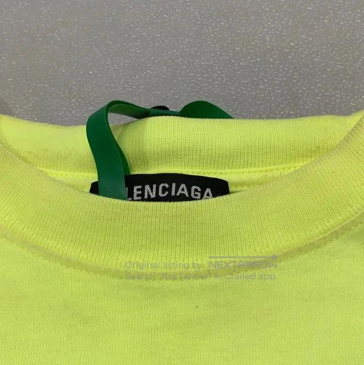 Balenciaga Balenciaga Logo Print Wave Short Sleeve T. Size US XS / EU 42 / 0 - 4 Thumbnail