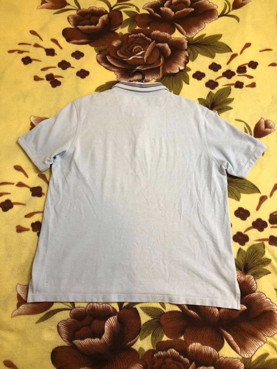 Fred Perry Fred Perry Slim Fit Blue Polo Shirt Ribbon Pocket Mod Size US XXL / EU 58 / 5 - 7 Thumbnail