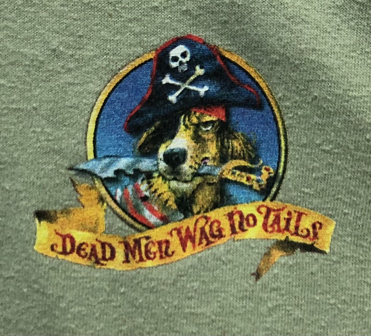 Caribbean Caribbean Soul Skull Dig Gery Dead Men Wag No Tails T-Shirt Size US XXL / EU 58 / 5 - 4 Thumbnail