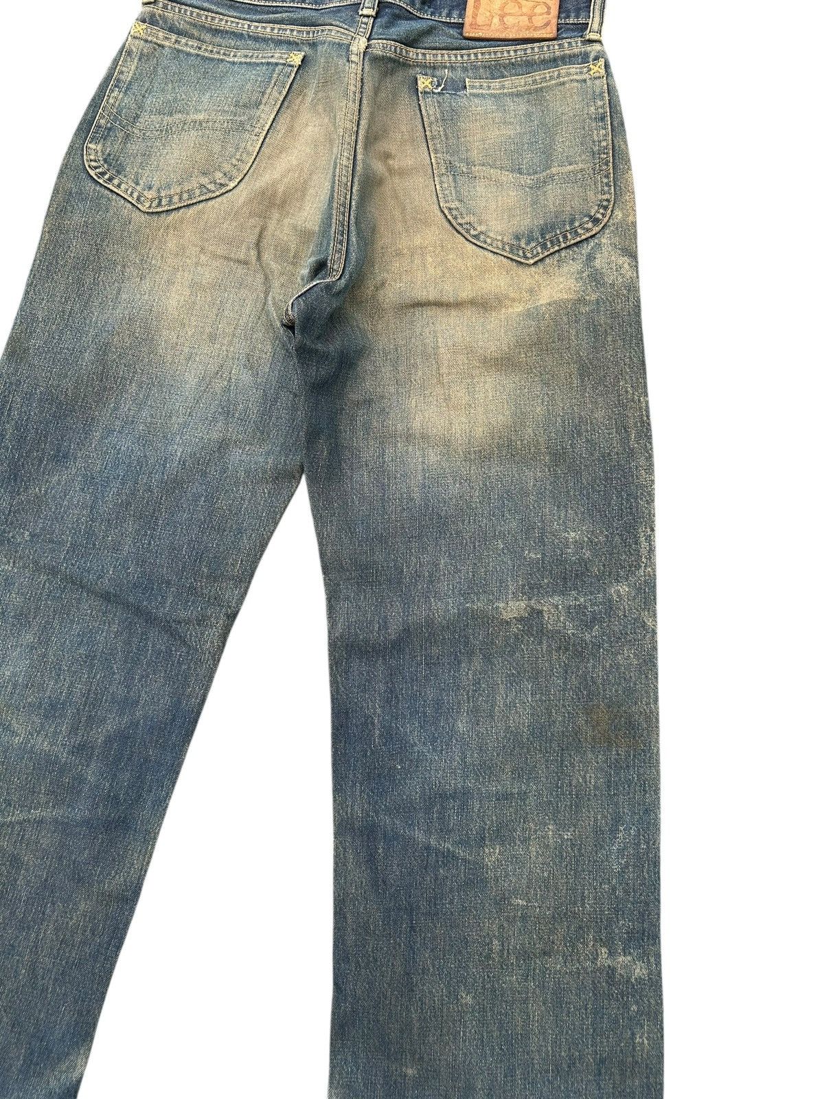 Japanese Brand × Kapital × Vintage Rusty Lee Selvedge Baggy Distressed Vintage Denim Jeans Size US 30 / EU 46 - 11 Thumbnail