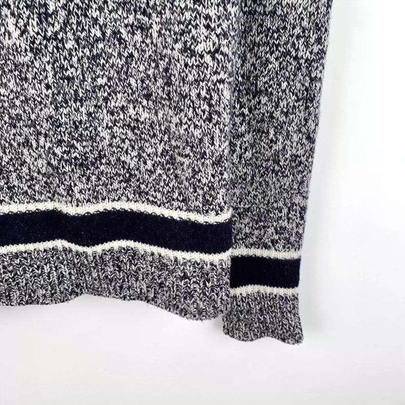 Dior Christian Dior Gray Wool VNeck Sweater-2506 Size US L / EU 52-54 / 3 - 4 Thumbnail