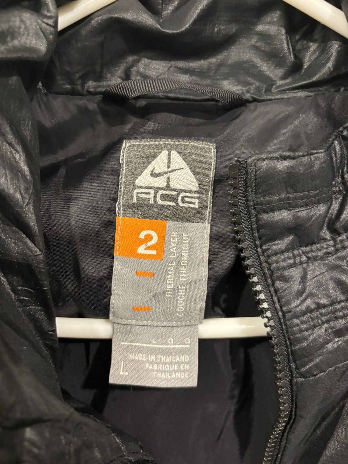 Nike ACG VINTAGE Nike ACG Black Jacket Size US L / EU 52-54 / 3 - 4 Thumbnail