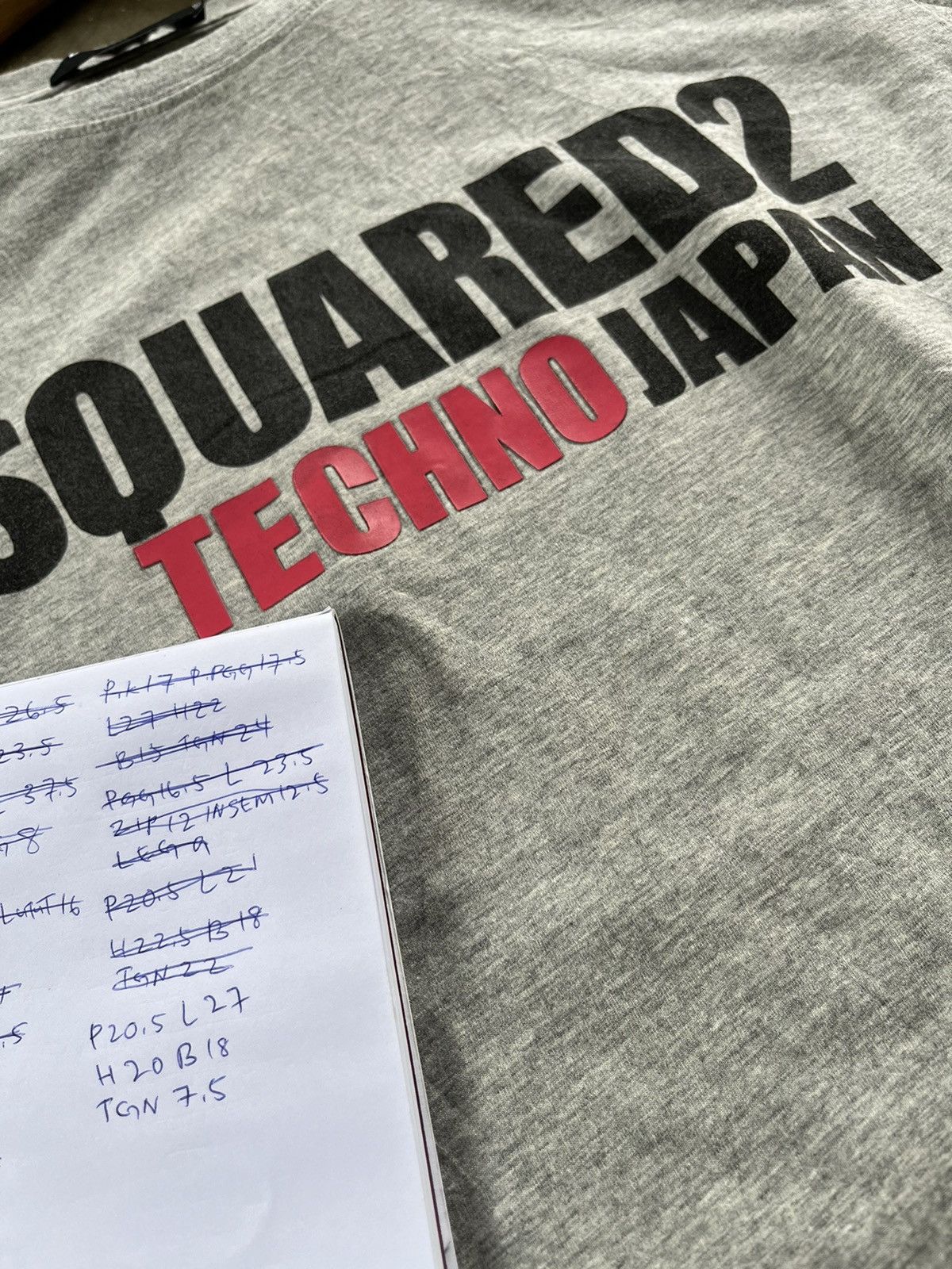 Designer × Dsquared2 × Japanese Brand 🔥Daquared 2 Techno Japan Spell Out Rayon Tees Size US XL / EU 56 / 4 - 7 Thumbnail
