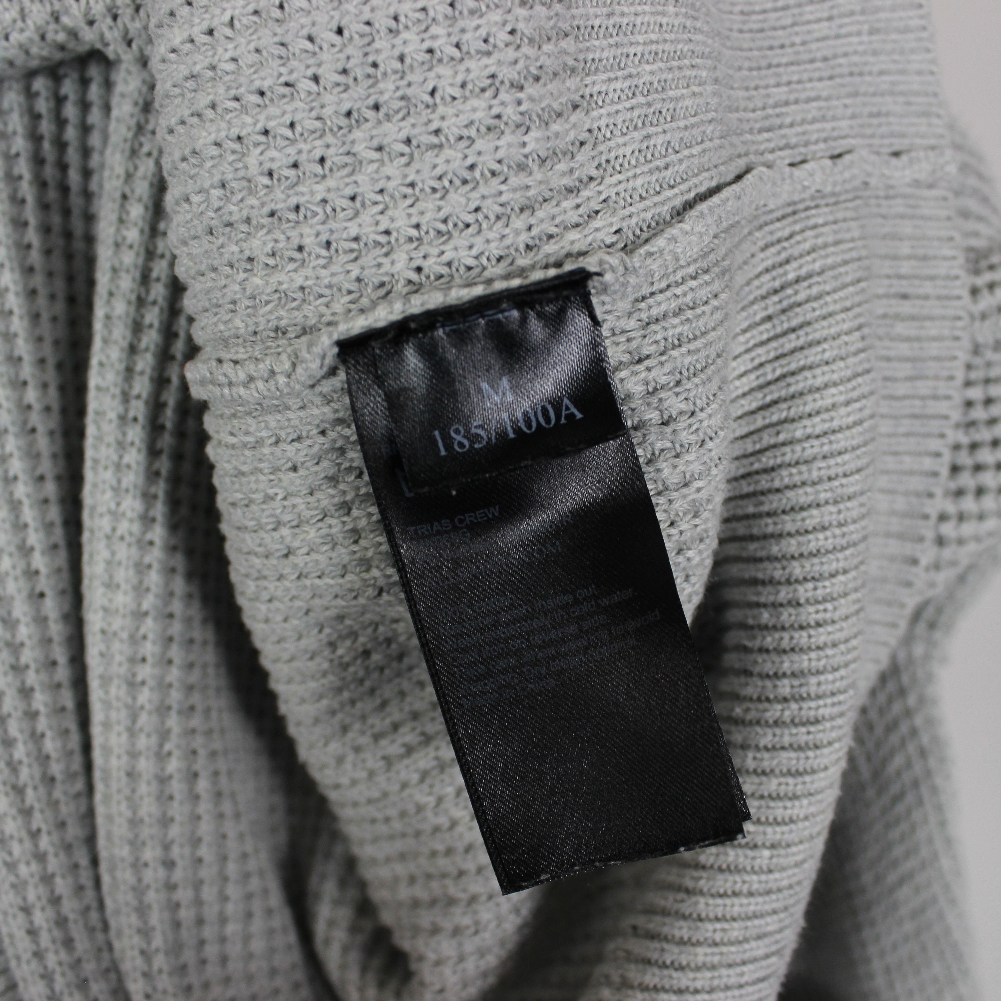 Allsaints Allsaints trias crew sweater men gray cotton M Size US M / EU 48-50 / 2 - 6 Thumbnail