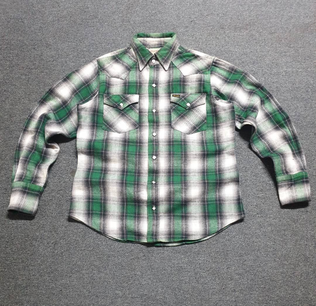 Wrangler 💥Wrangler Square button checkered Western shirt Size US M / EU 48-50 / 2 - 7 Thumbnail