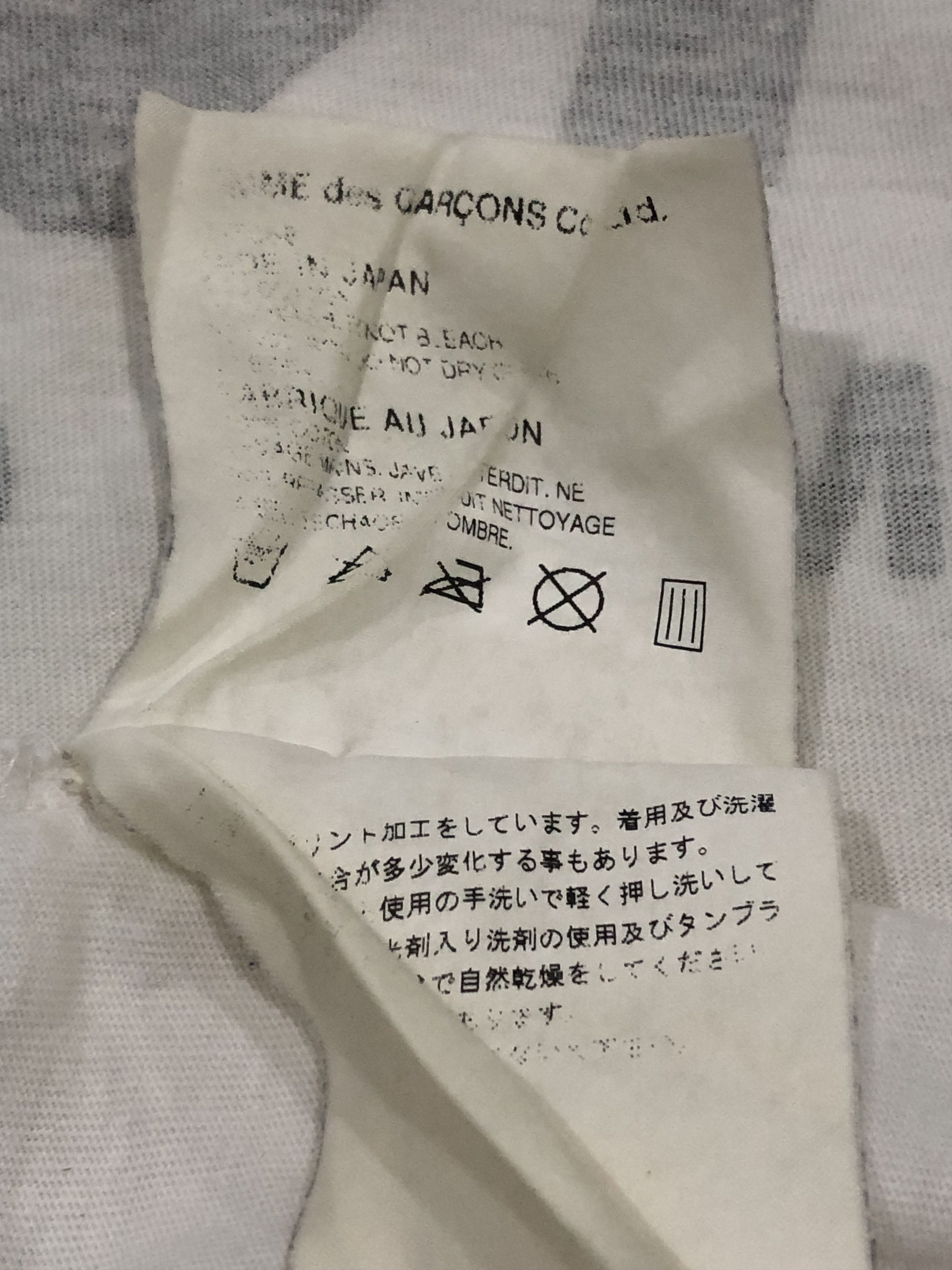 Comme des Garcons PLAY × Designer × Vintage Vintage COMME des GARÇONS PLAY Tshirt Size US M / EU 48-50 / 2 - 7 Thumbnail