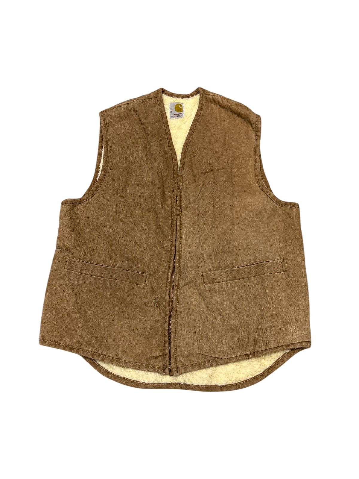 Carhartt × Vintage VINTAGE 80s CARHARTT SHERPA DUCK CANVAS HUNTING 