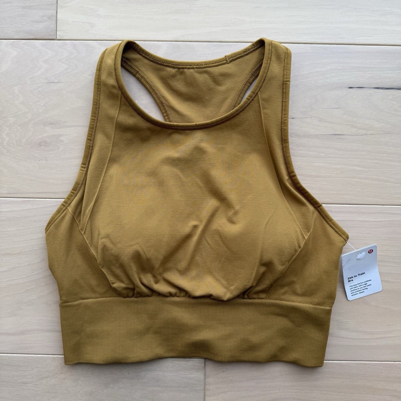 Lululemon Lululemon EBB to Train Bra 6 Dark Khaki Yoga Vent Surge Size M / US 6-8 / IT 42-44 - 2 Thumbnail