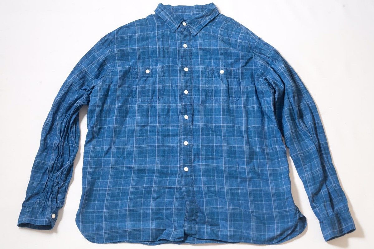 Polo Ralph Lauren Classic Fit Indigo Linen Shirt