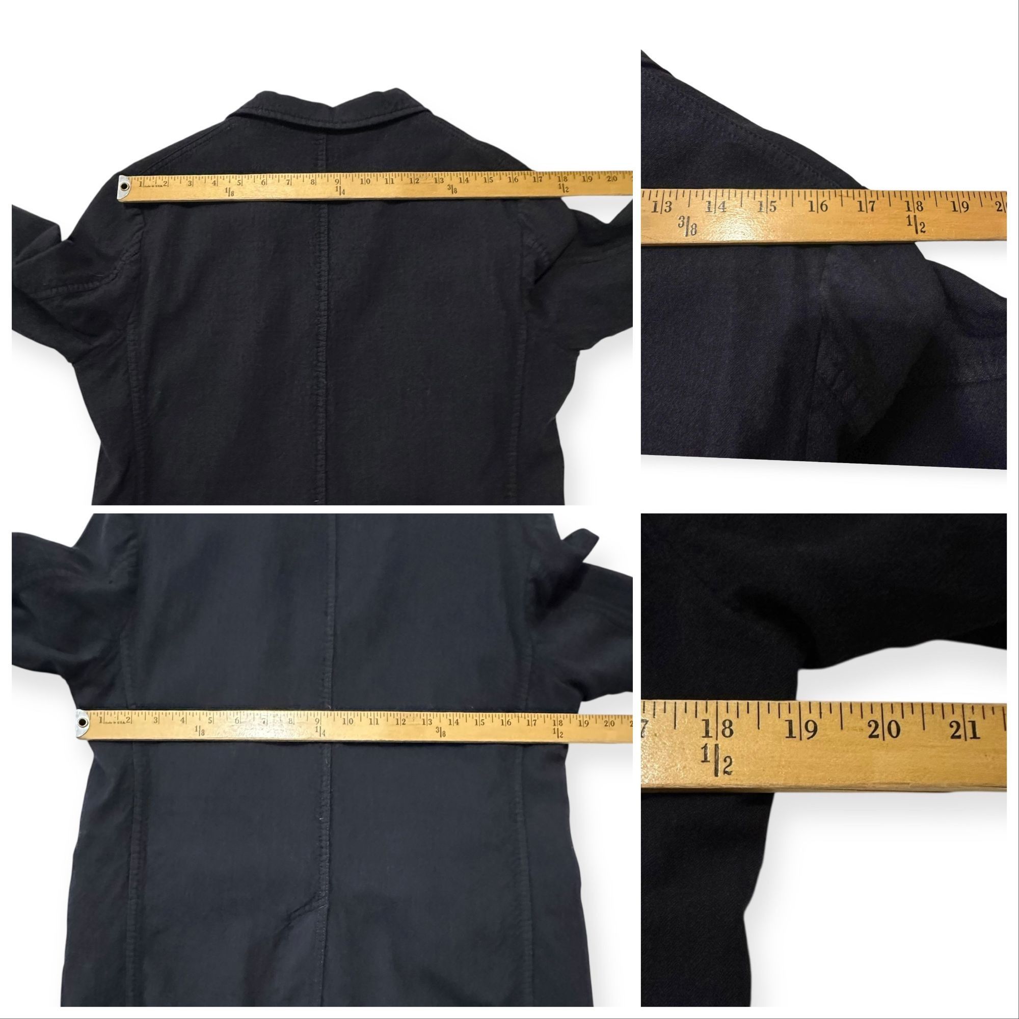 Comme des Garcons Homme Comme Des Garçons HOMME Black Wool Jacket, Size XS, AW2017 Size US XS / EU 42 / 0 - 16 Thumbnail