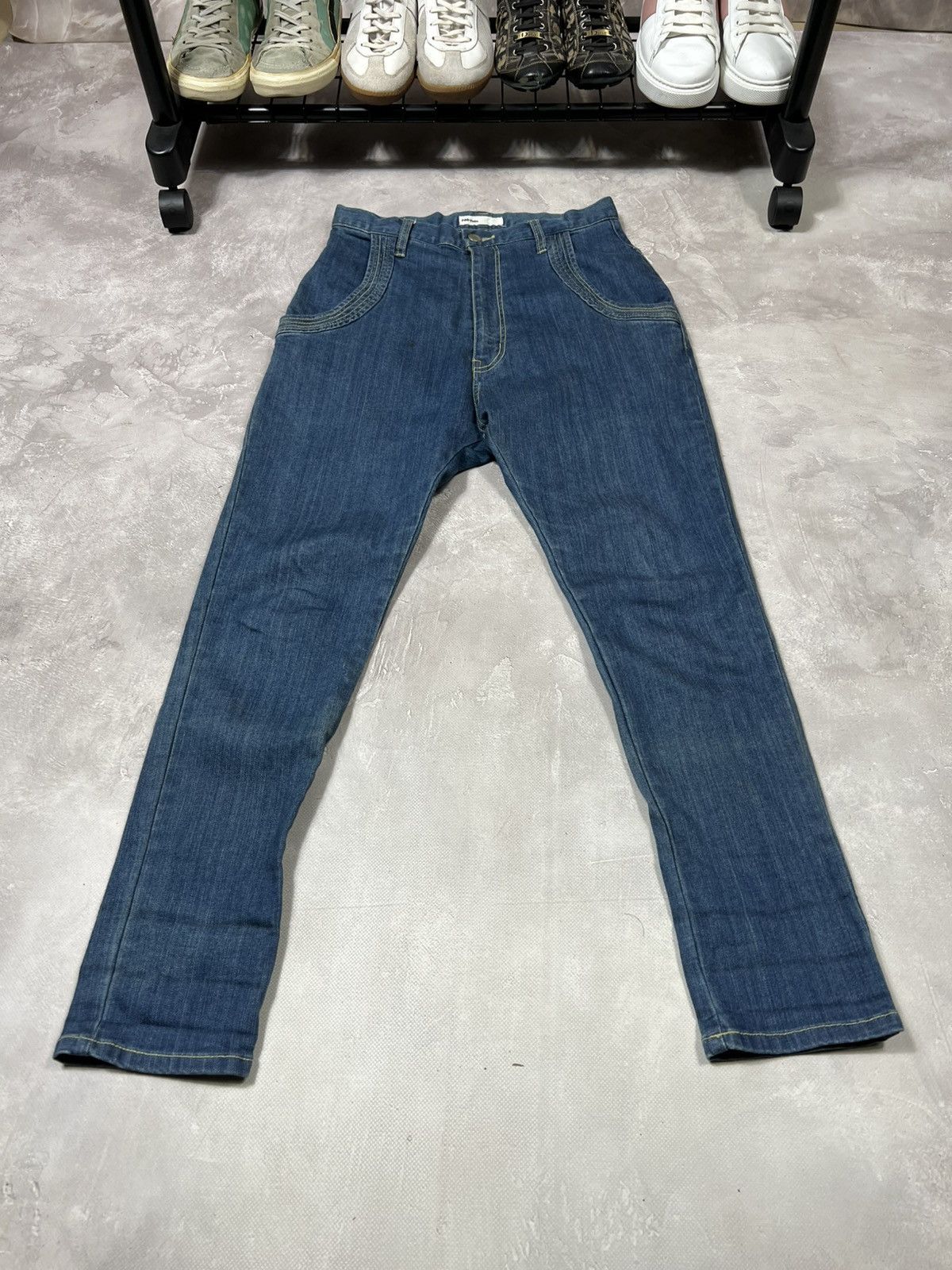 Ne-Net Vintage Ne-Net by Issey Miyake Japanese Jeans Size 30" / US 8 / IT 44 - 3 Thumbnail