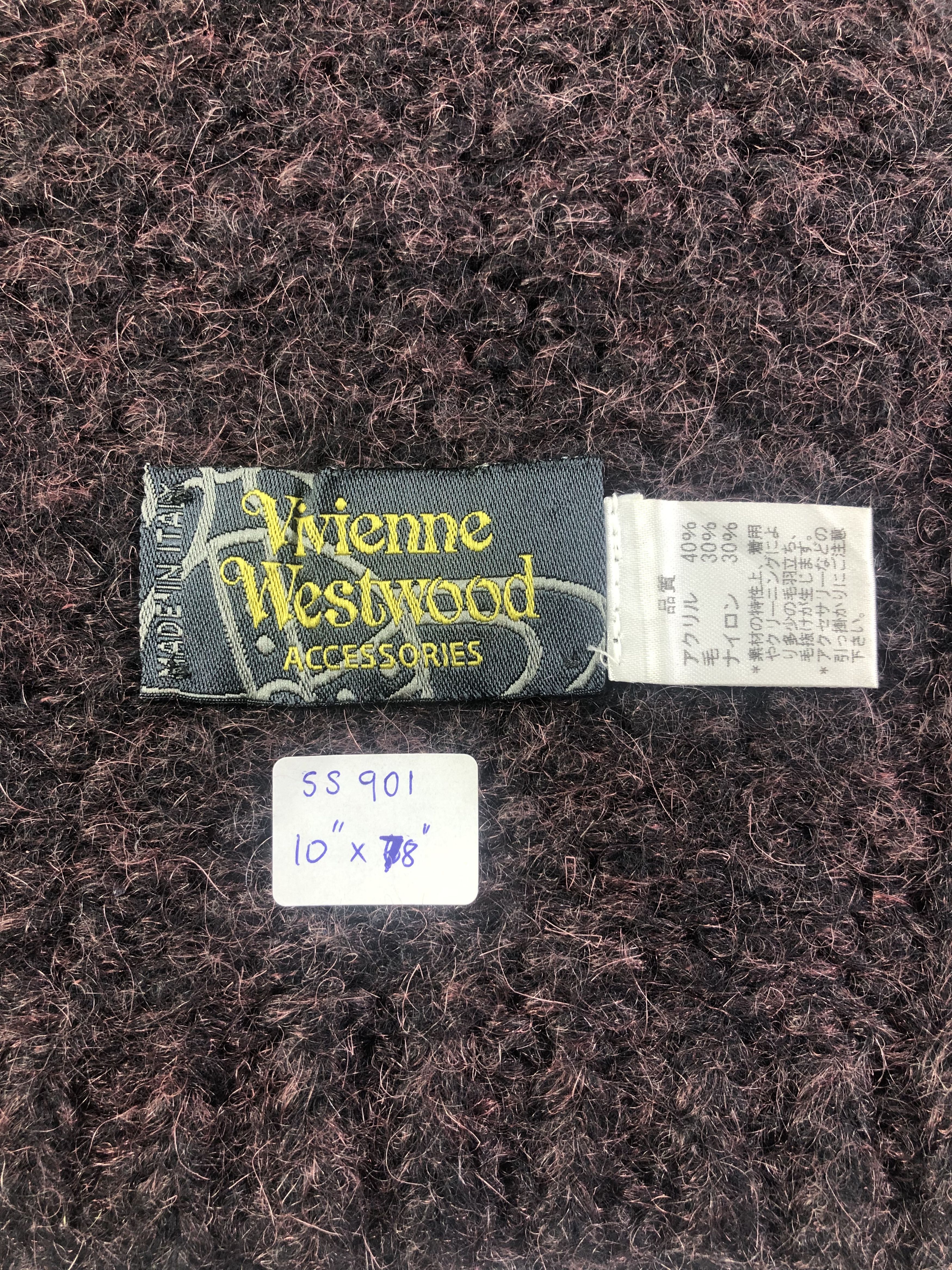 Vivienne Westwood Vivienne Westwood MOHAIR Scarf / Muffler / Neckwear Size ONE SIZE - 5 Thumbnail