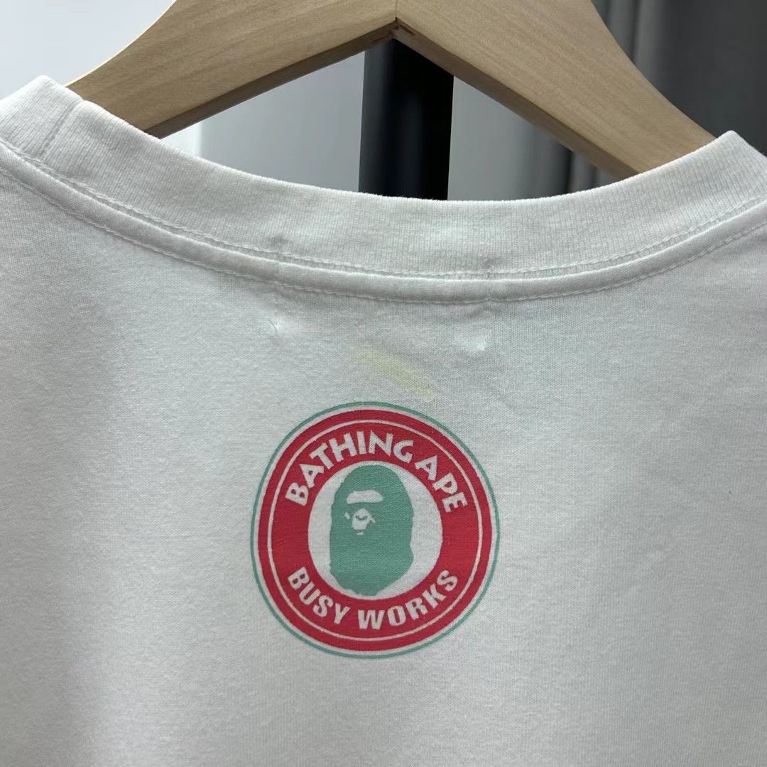 Bape WORLD GONE MAD TEE Size US M / EU 48-50 / 2 - 3 Thumbnail
