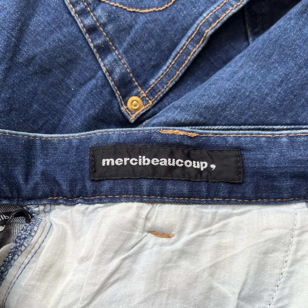 mercibeaucoup Mercibeaucoup by Isseymiyake Cargo Denim Pants Size US 31 - 9 Thumbnail