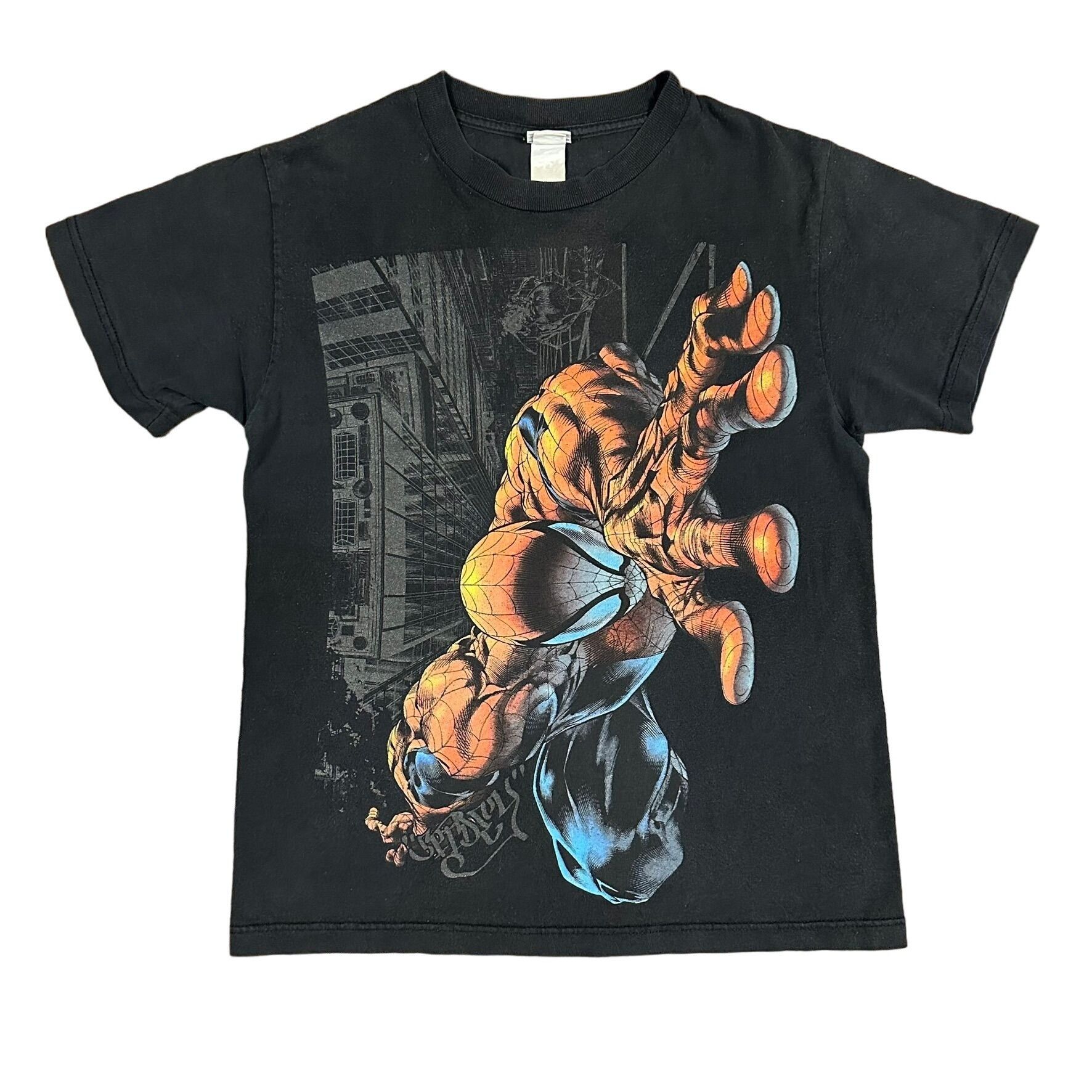 Vintage Marvel Comics Tee Universal Studios Spider-Man TShirt Mens S ...