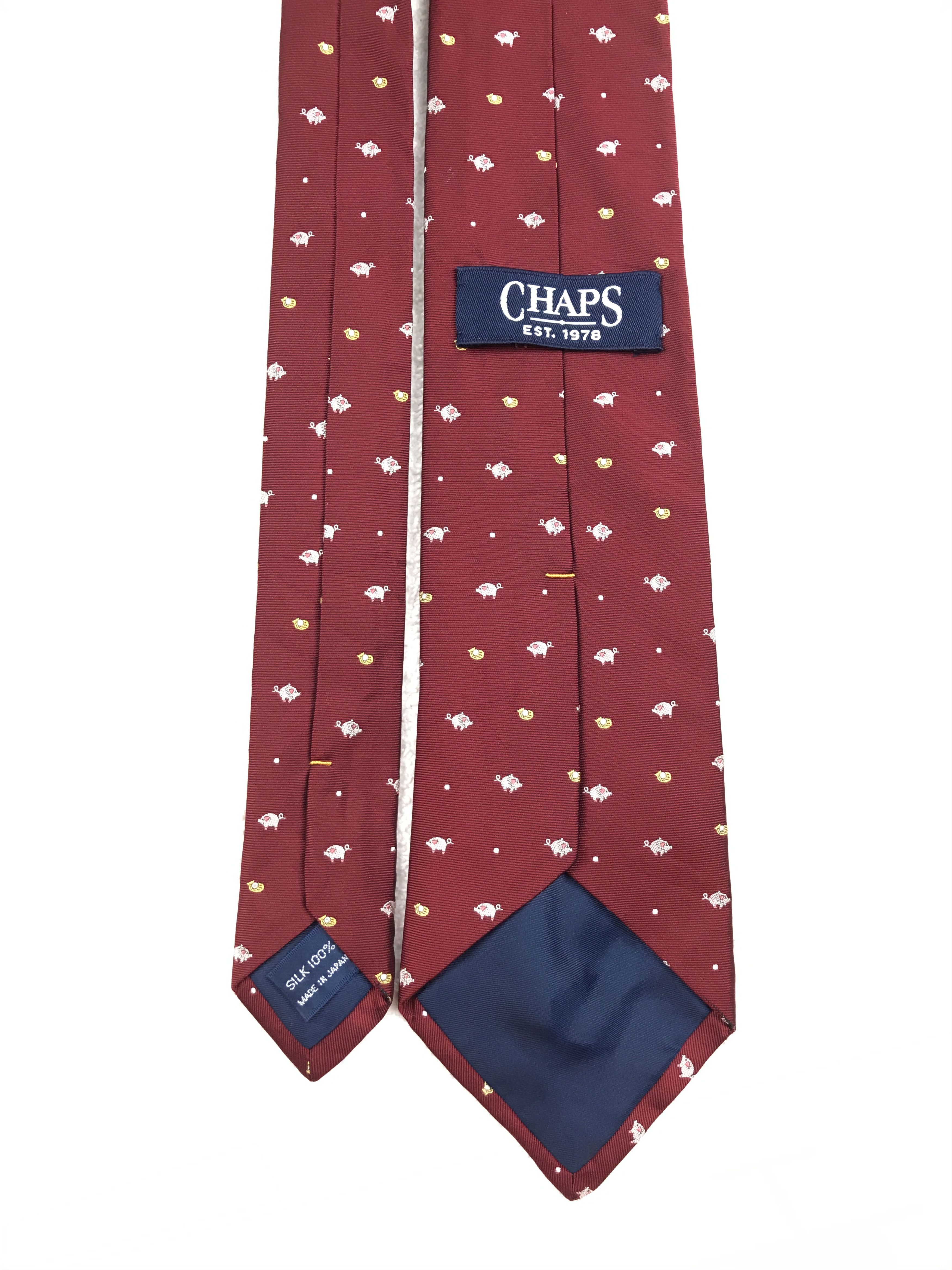 Chaps × Japanese Brand × Vintage Vintage Chaps Silk Necktie Size ONE SIZE - 4 Thumbnail