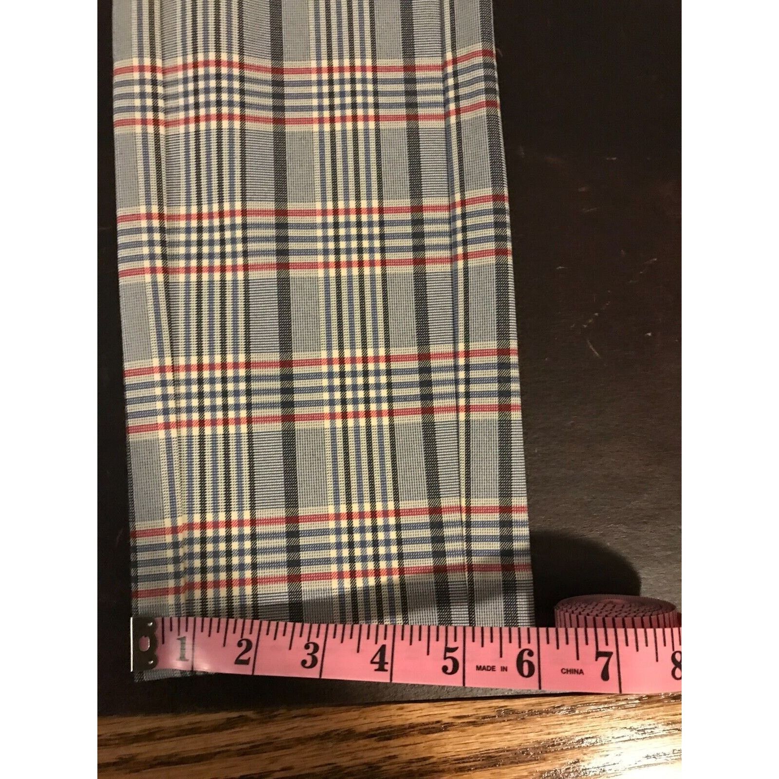 Rag & Bone RAG & BONE Simone Checked Skinny Blue Multi Pants - 2 - NWT Size 26" / US 2 / IT 38 - 6 Thumbnail