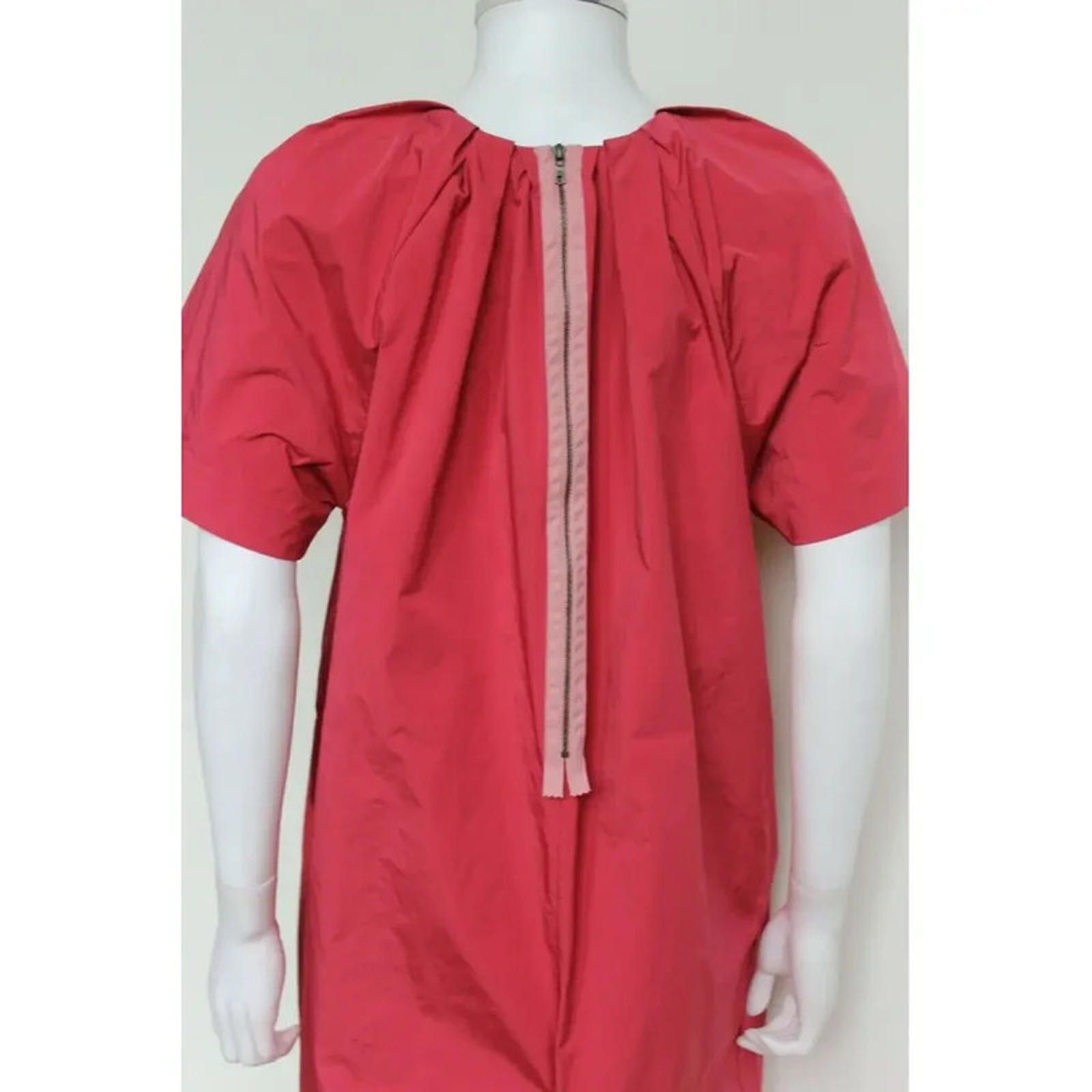 Marni MARNI Pink Loose fitted A-line Dress It 46 uk 14 Size L / US 10 / IT 46 - 3 Thumbnail