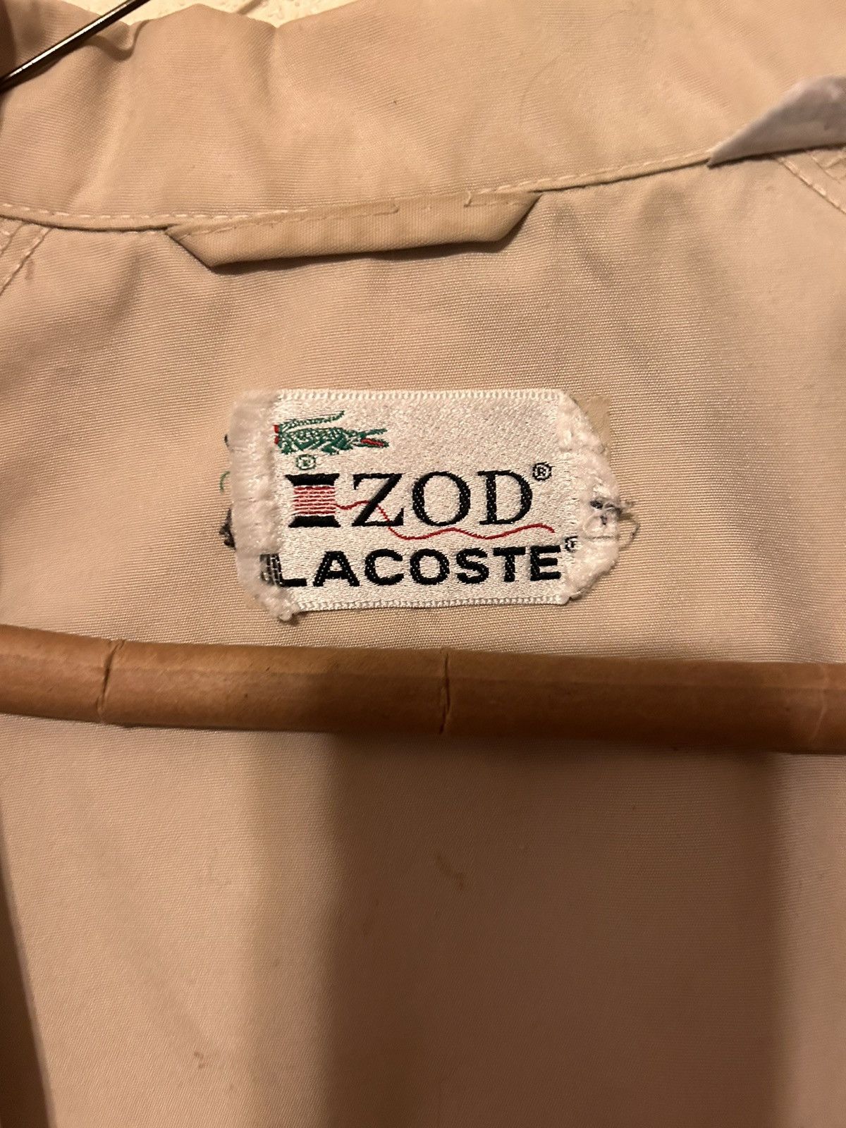 Lacoste × Vintage Mens vintage Lacoste light jacket Size US M / EU 48-50 / 2 - 3 Thumbnail