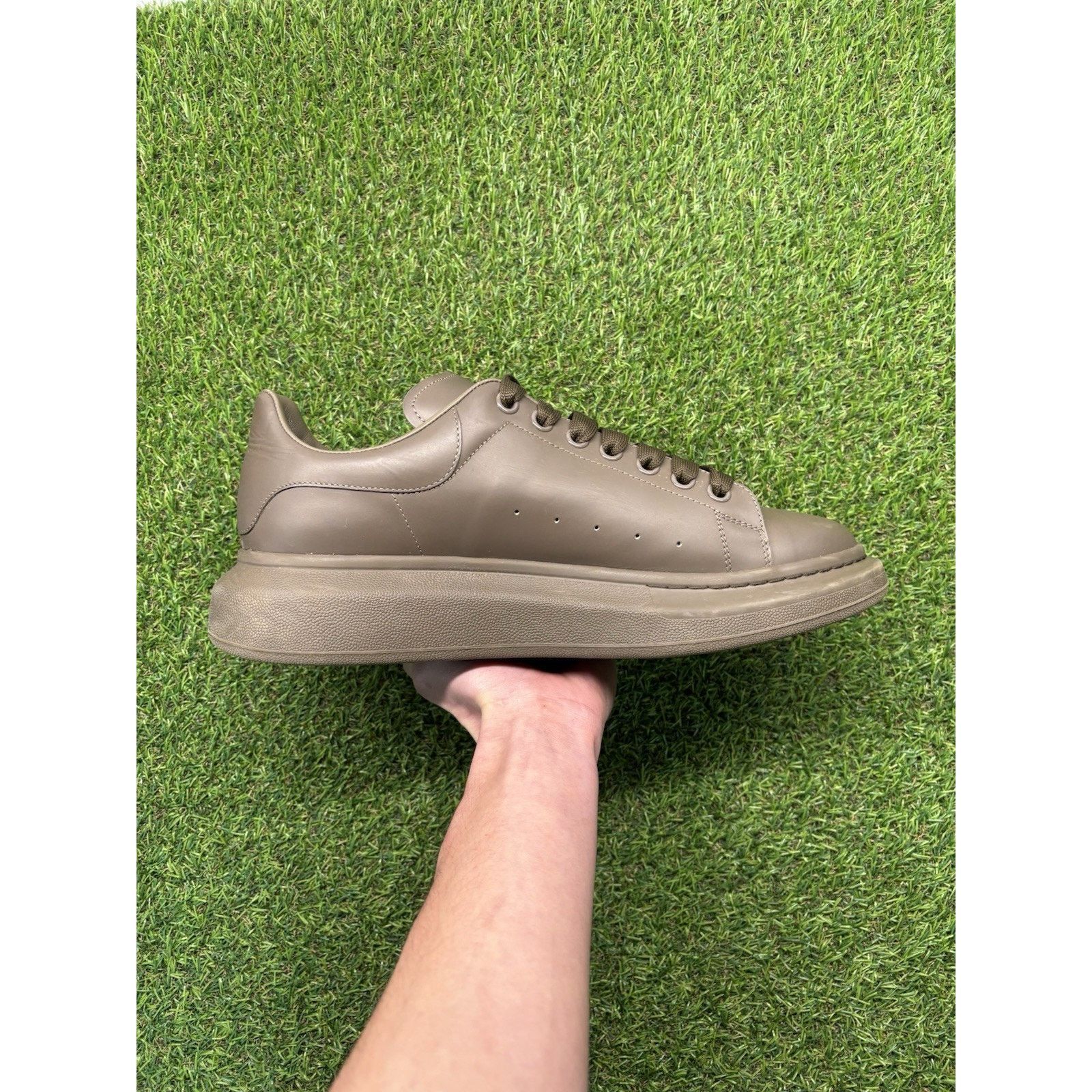 Alexander McQueen Alexander McQueen ‘ Khaki ‘ | GOOD CONDITION! Size US 12 / EU 45 - 10 Thumbnail