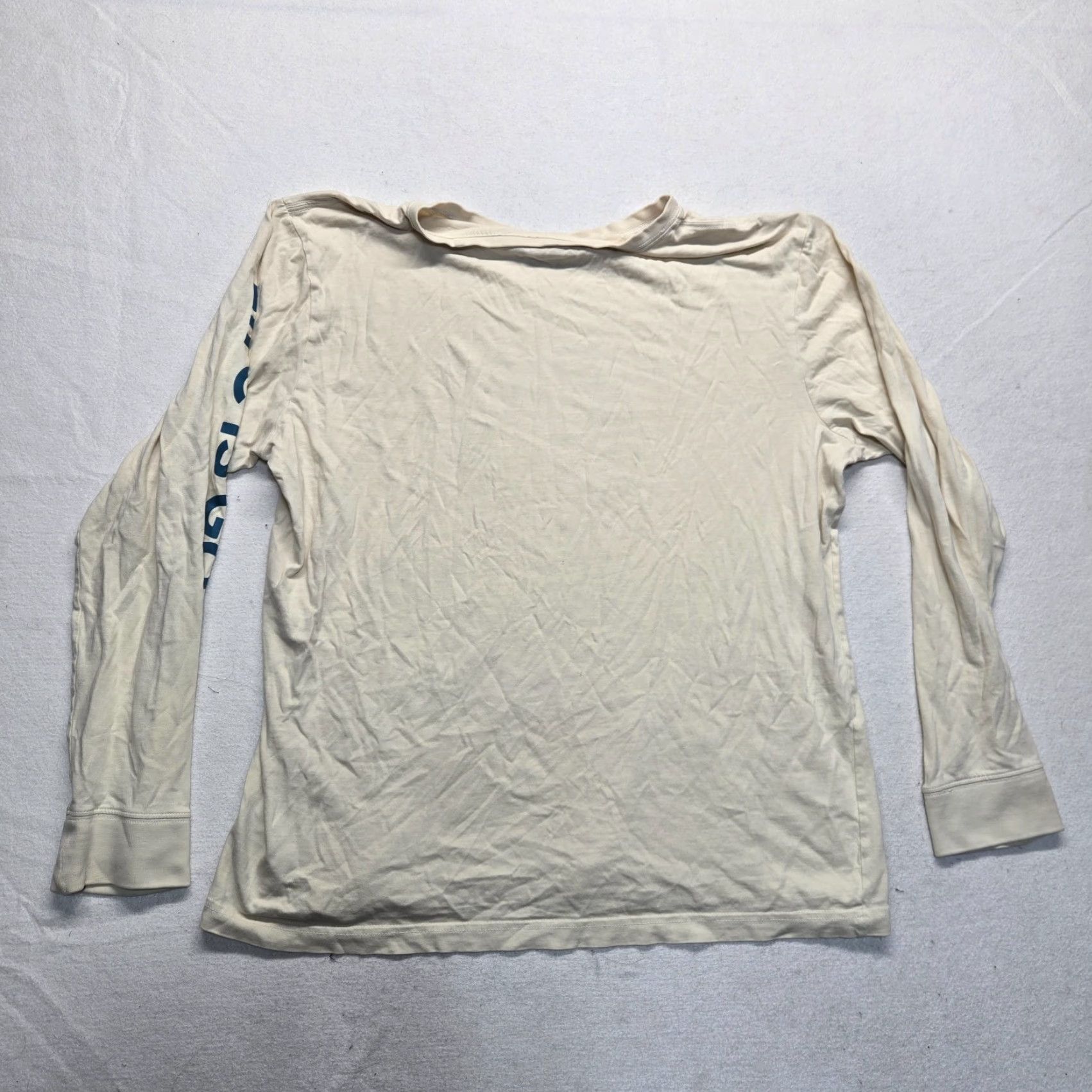 Life is Good VINTAGE Life is Good Shirt Men Large Beige Long Sleeve Graphic Print Mountains Autumn Gear 90s Mens Size US L / EU 52-54 / 3 - 7 Thumbnail