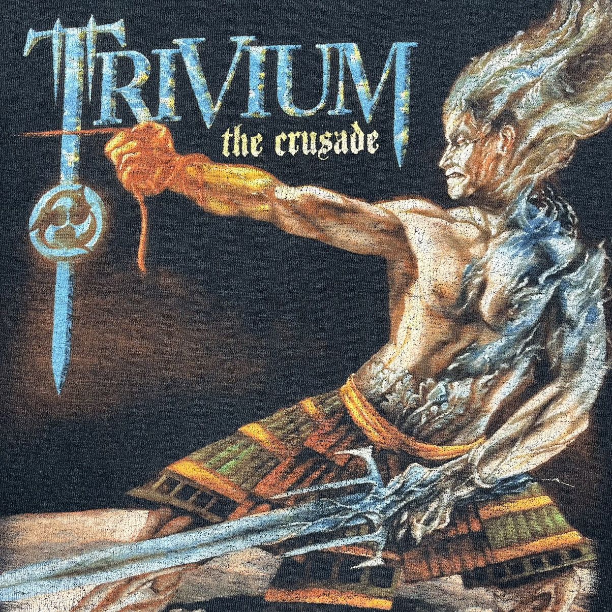 Band Tees Vintage Trivium the Crusade rock band tee 2006 Size US M / EU 48-50 / 2 - 13 Thumbnail