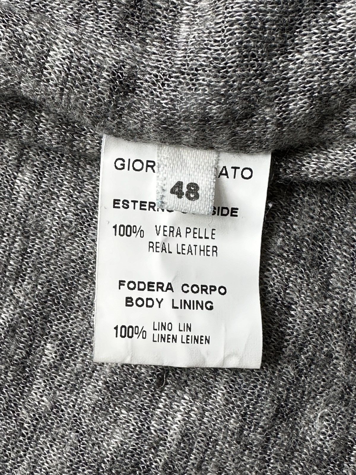 Giorgio Brato Archiv Vintage Y2k Giorgio Leather Jacket Size US M / EU 48-50 / 2 - 11 Thumbnail