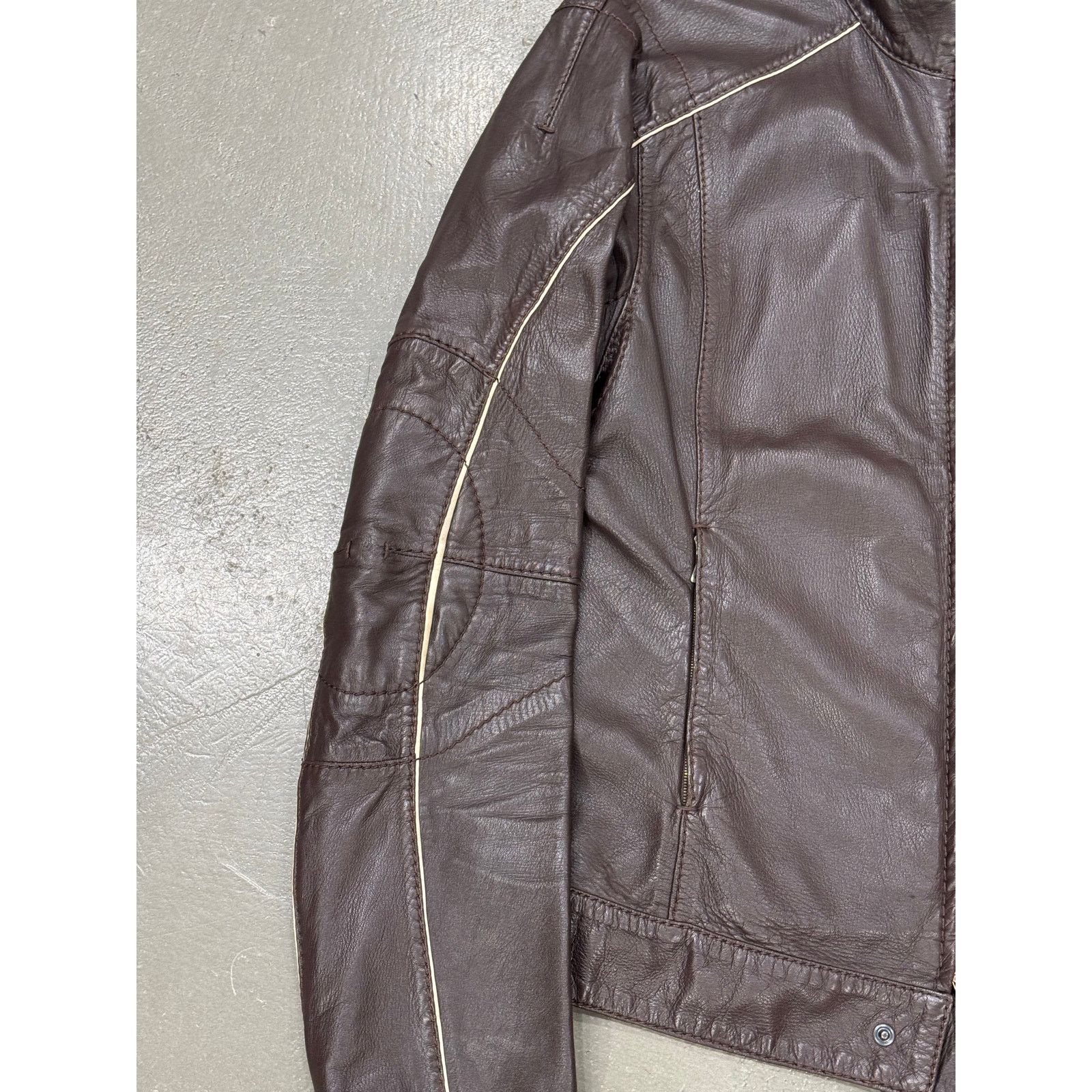 Prada 2000S Prada biker leather jacket Size US M / EU 48-50 / 2 - 3 Thumbnail
