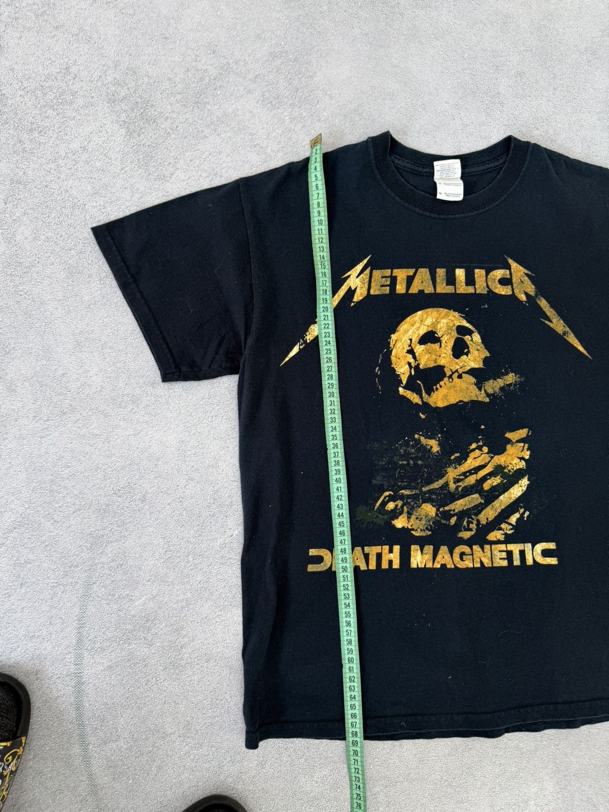 Band Tees Metallica “Death Magnetic” 2008 Tour Merch Tee Shirt Size US M / EU 48-50 / 2 - 13 Thumbnail