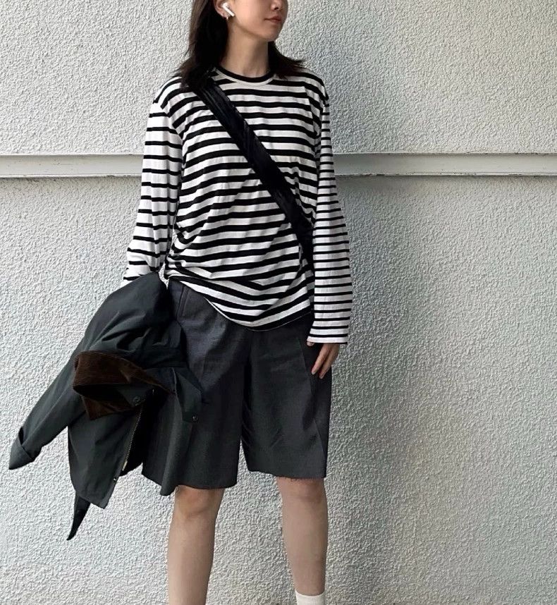 Our Legacy Our Legacy Women's Woven Shorts in Dark Gray- DMC Size US 31 - 1 Thumbnail