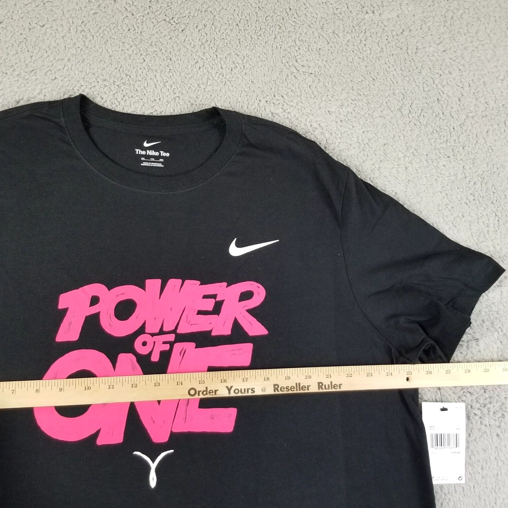 Nike Nike Dri-FIT Basketball T-Shirt Men XXL Black Breast Cancer Awareness Kay Yow Activewear Size US XXL / EU 58 / 5 - 6 Thumbnail