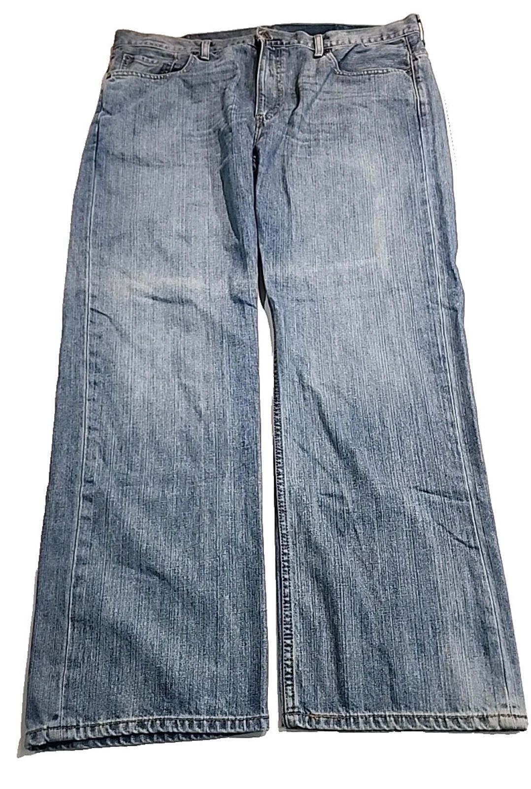 Levi's Levi's 569 Mens Jeans Actual 42Wx32L Blue Denim Size US 42 / EU 58 - 12 Thumbnail