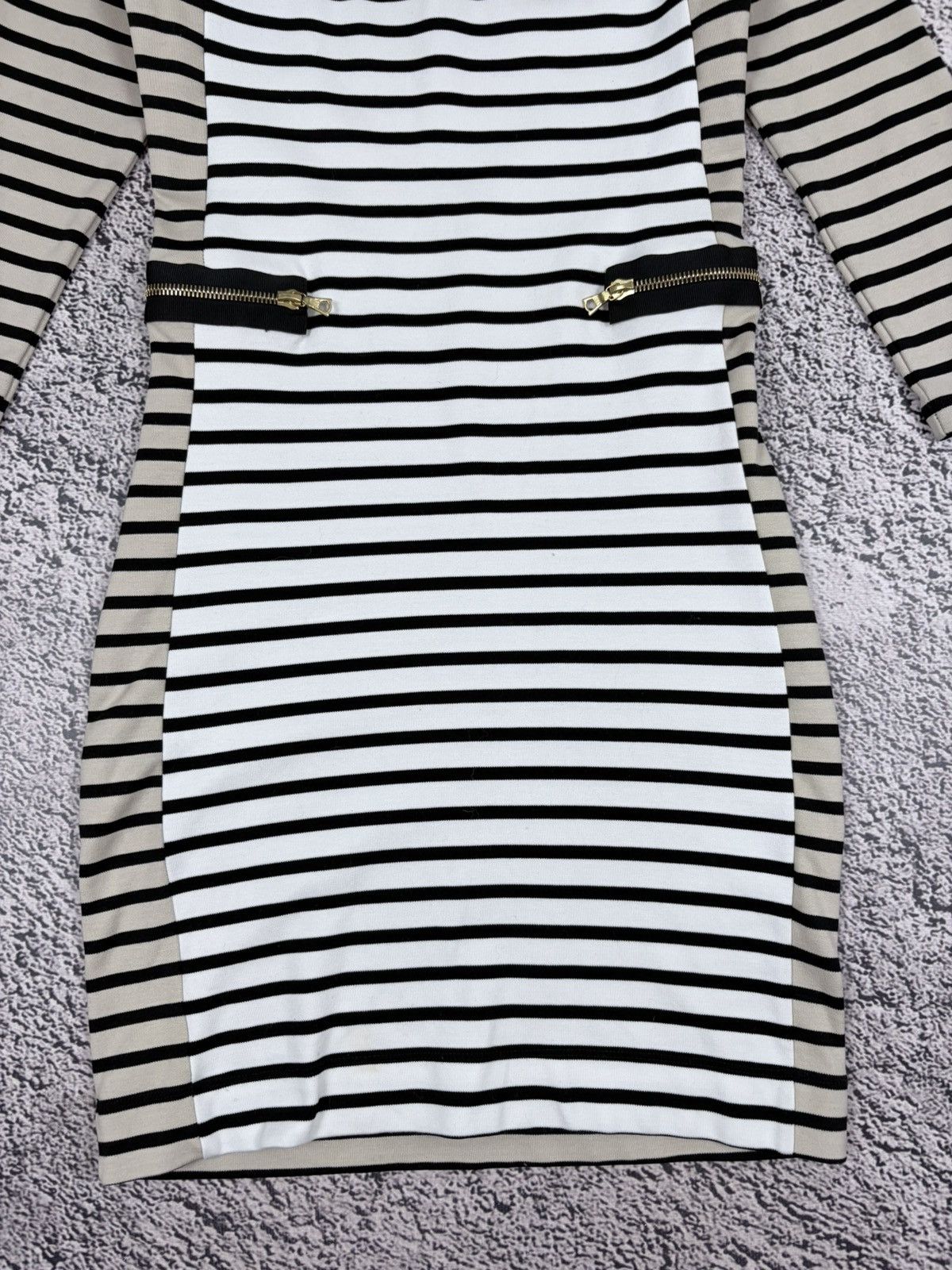 Markus Lupfer Markus Lupfer Striped Knit Bodycon Dress Size S Size S / US 4 / IT 40 - 2 Thumbnail