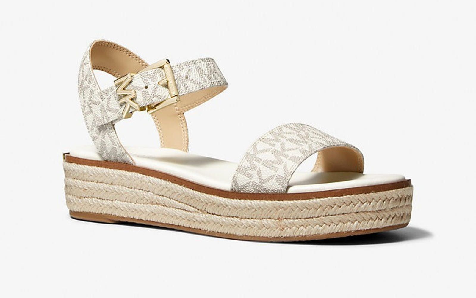 Michael Kors Michael Kors Sandals Womens Richie Espadrille Vanilla 10 NEW Size US 10 / IT 40 - 1 Thumbnail
