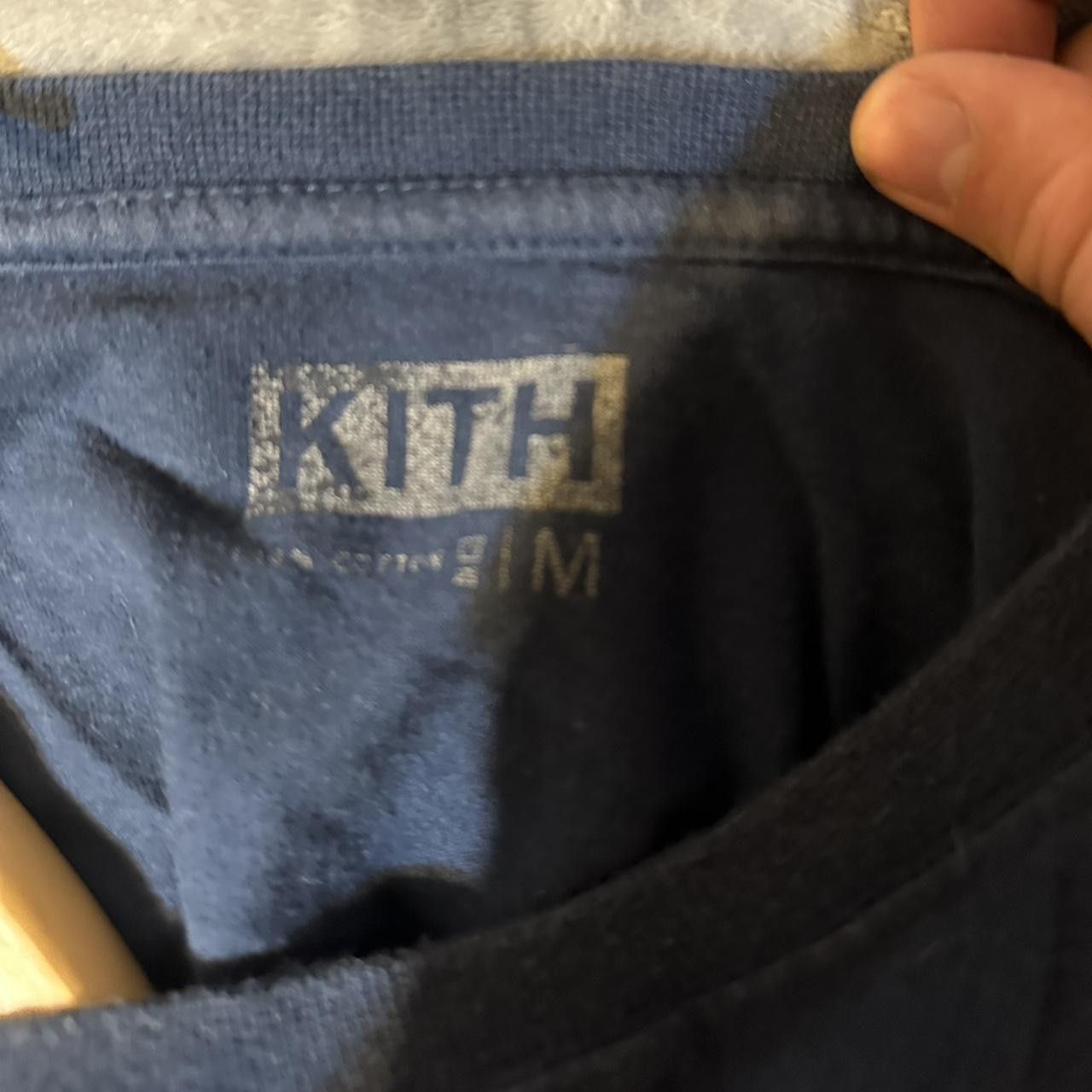 Kith Kith Navy Box Logo Tee Size US M / EU 48-50 / 2 - 4 Thumbnail