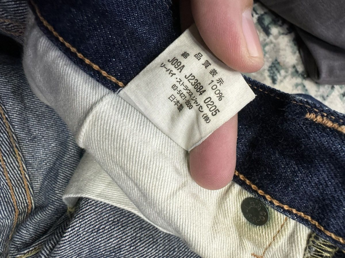 Levi's × Vintage LEVI'S LVC 501XX HIDDEN RIVET CIRCA 50s Size US 30 / EU 46 - 15 Thumbnail