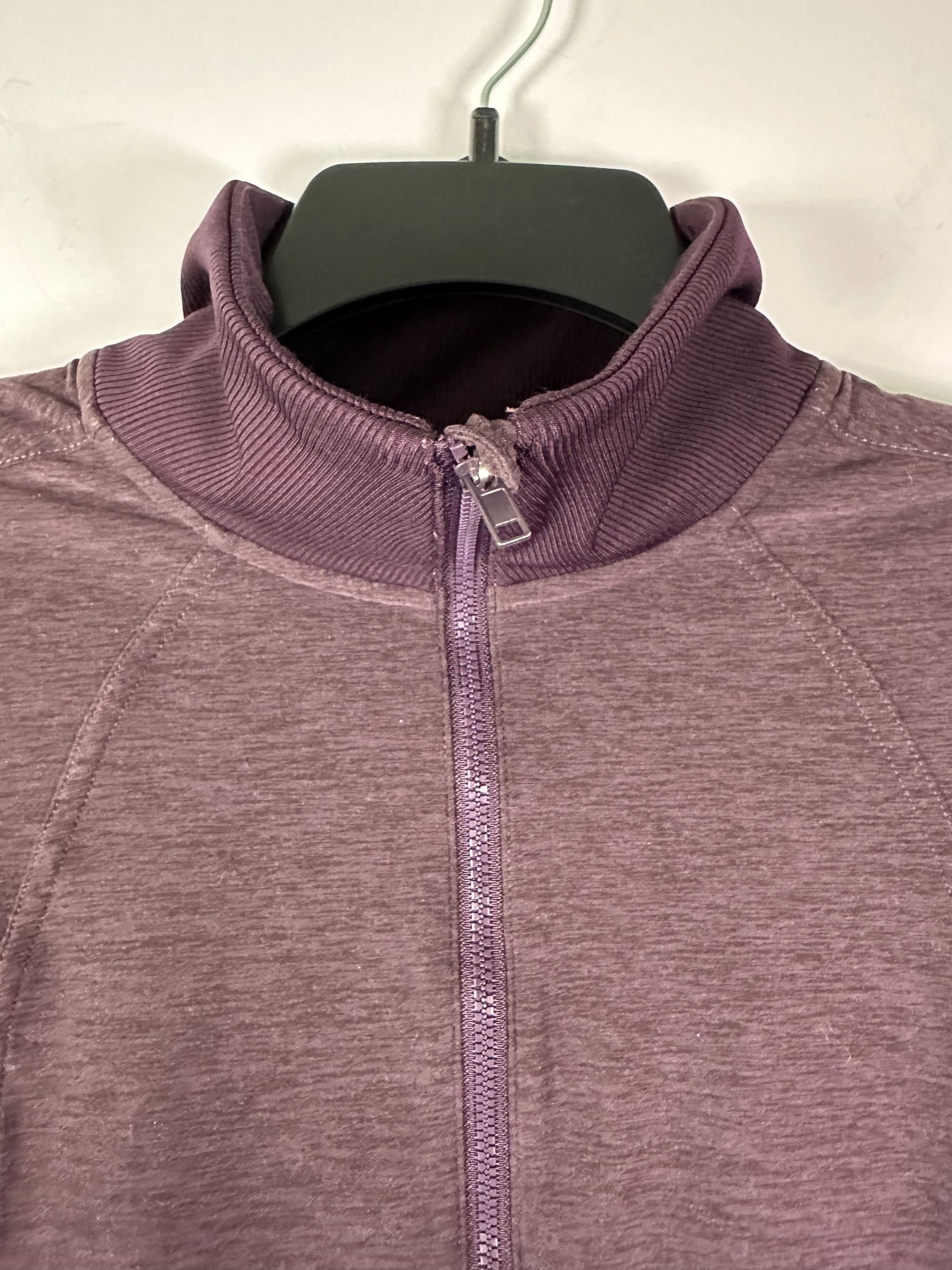 Other Layer8 Pullover Womens L Purple Quarter Zip Activewear Long Size L / US 10 / IT 46 - 3 Thumbnail