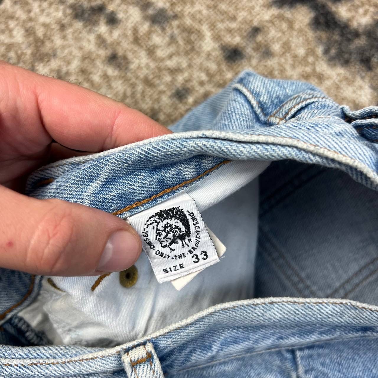 Diesel Diesel Vintage Y2K Baggy Denim Jeans Streetwear Style Size US 33 - 8 Thumbnail