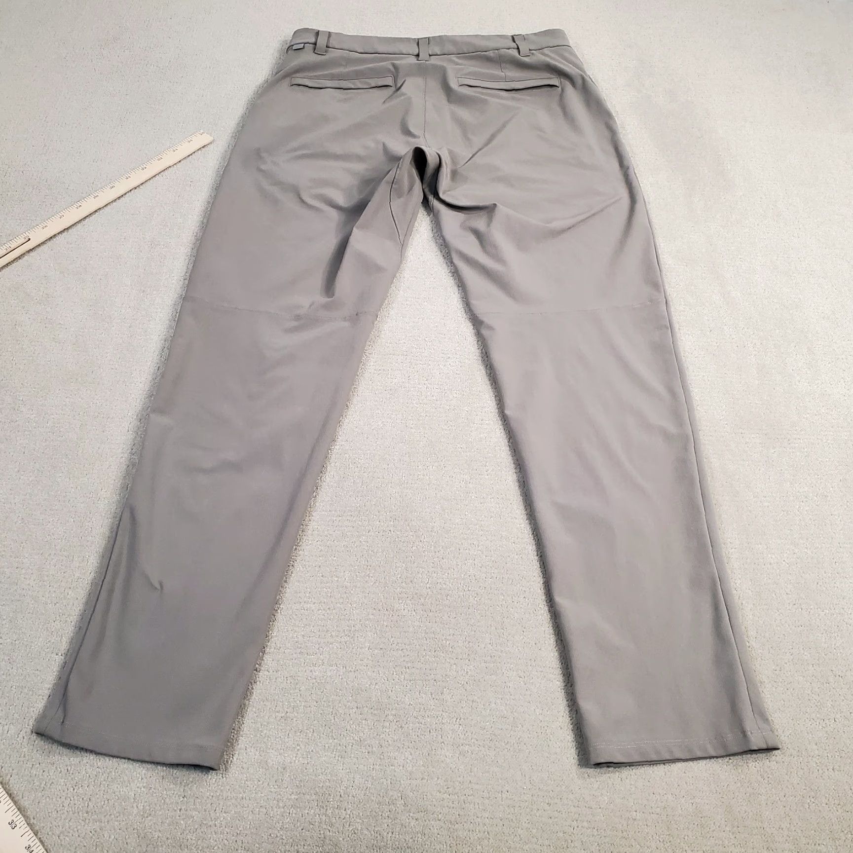 Lululemon Lululemon Commission Pants Mens 32x31 Green Warpstreme Chino Classic Fit LM5AEXS Pants Man Green Logo Pockets Casual Vintage No Size US 32 / EU 48 - 7 Thumbnail