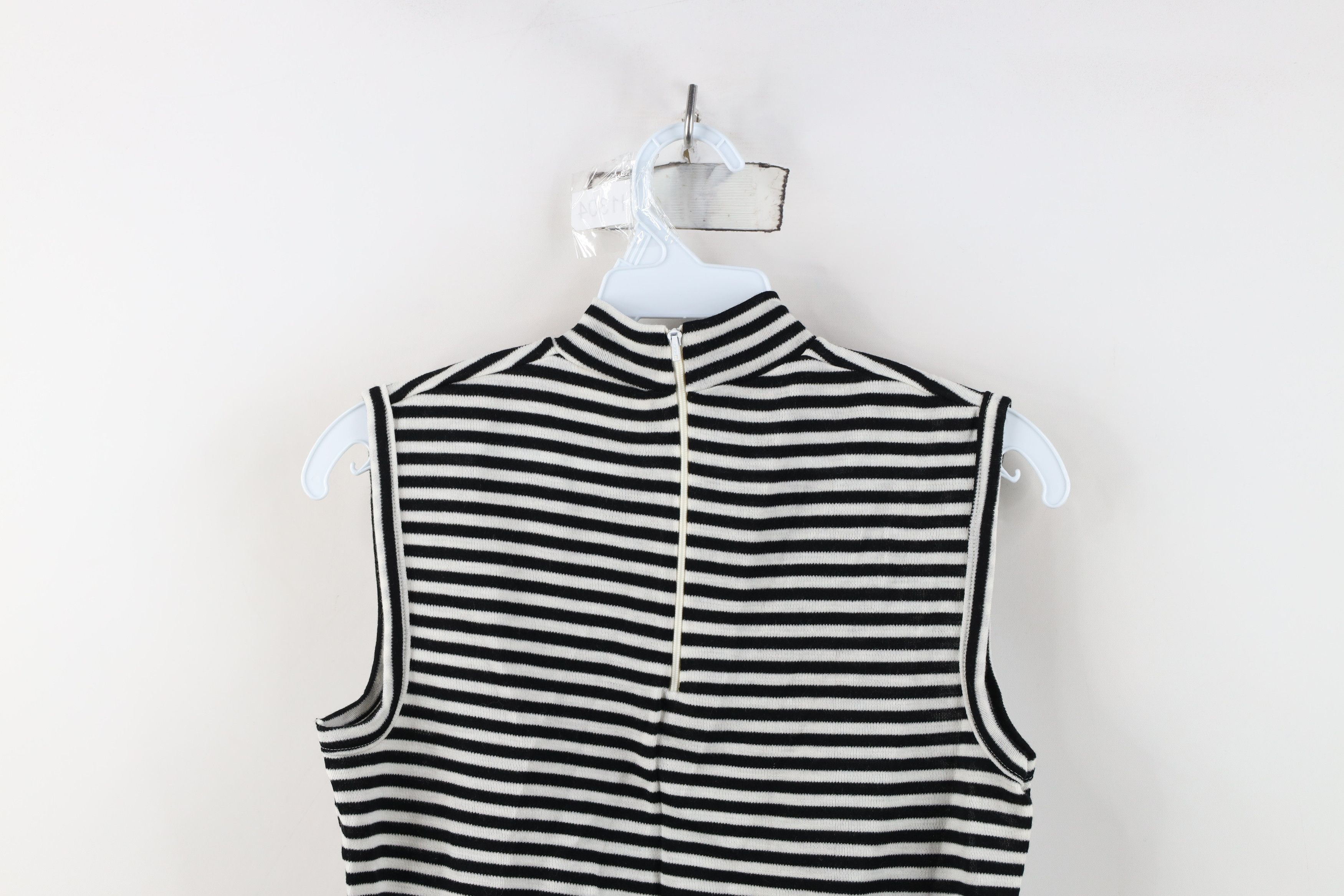 Vintage Vintage 60s 70s Macys Block Sleeveless Knit Shirt Japan Size M / US 6-8 / IT 42-44 - 10 Thumbnail