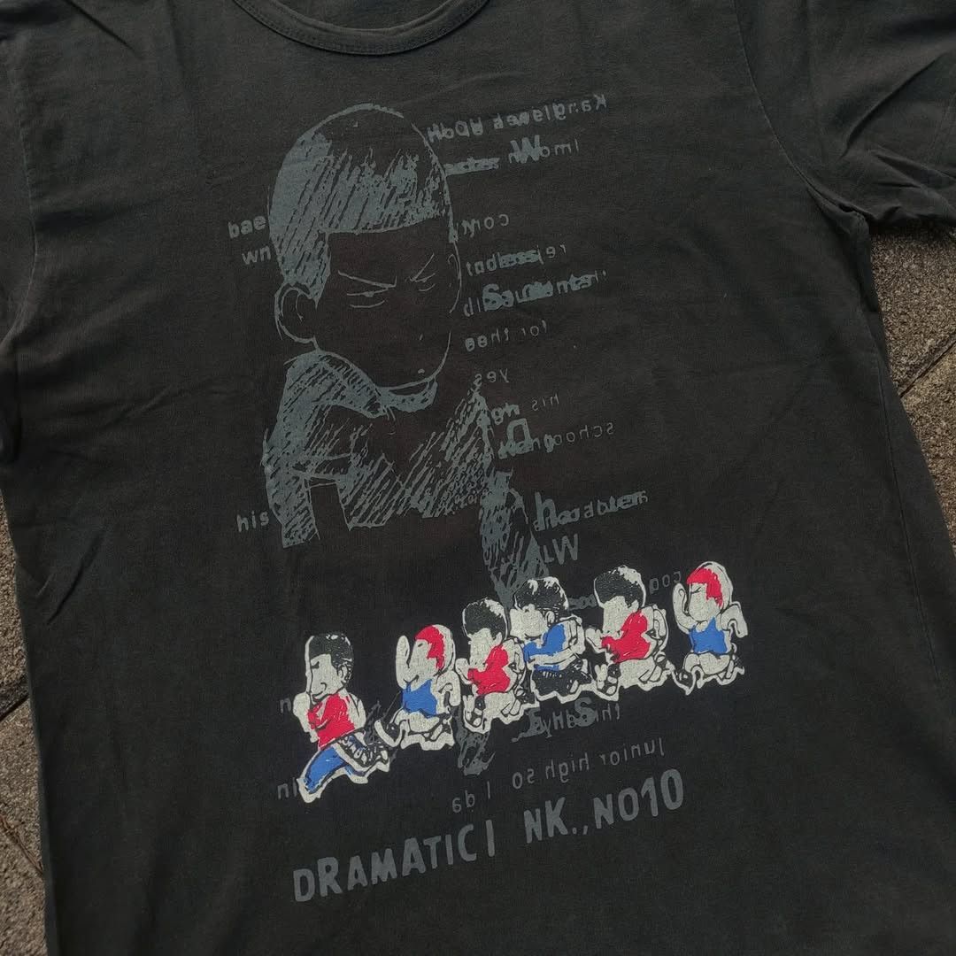 Anime Vintage Slam Dunk Basketball Anime Tee Size US M / EU 48-50 / 2 - 2 Thumbnail