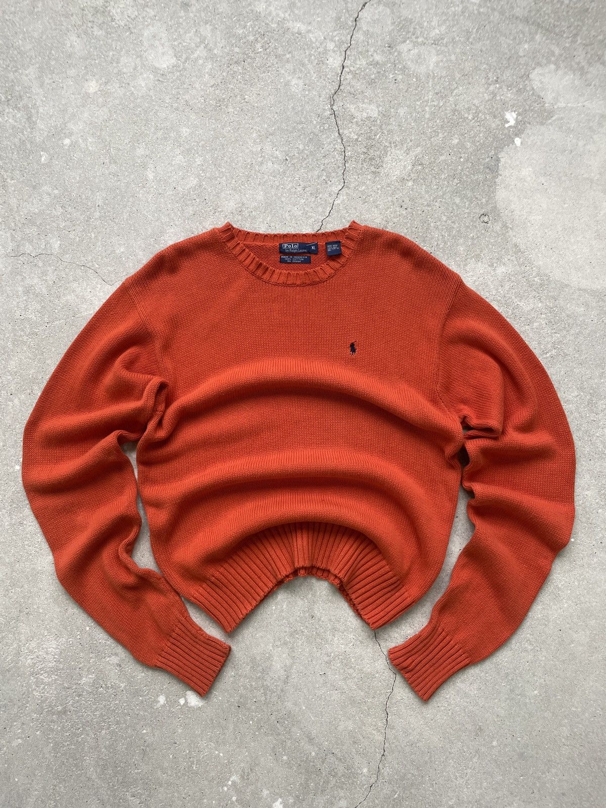 Polo Ralph Lauren × Vintage Vintage Ralph Lauren Knitted sweater Size US XL / EU 56 / 4 - 2 Thumbnail